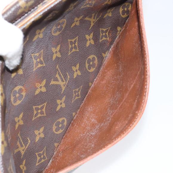 LOUIS VUITTON Monogram Compiegne 28 Clutch Bag M51845 LV Auth 116800 - Picture 11 of 16